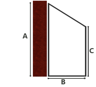 dimensions de la serre adossée